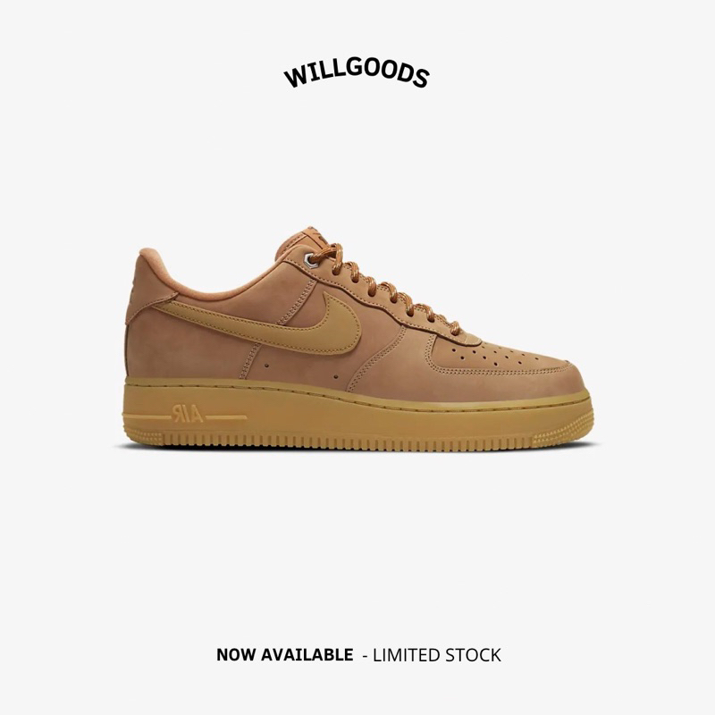 Nike Air Force 1 Low Flax Wheat Original Resmi