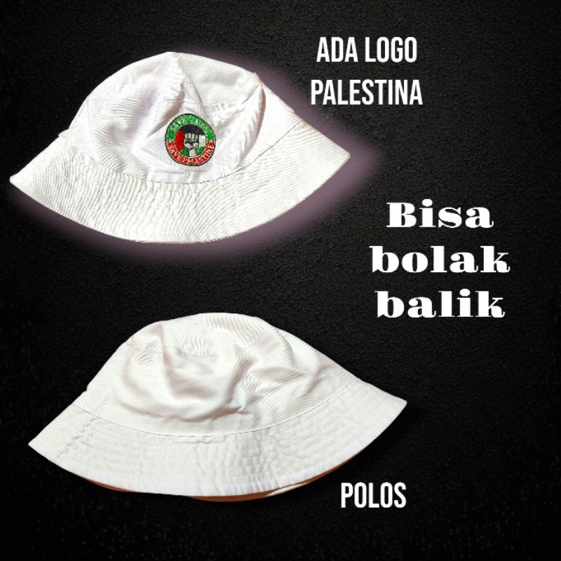 HAT BUCKET SAVE PALESTINA/ TOPI ATRIBUT SAVE PALESTINA