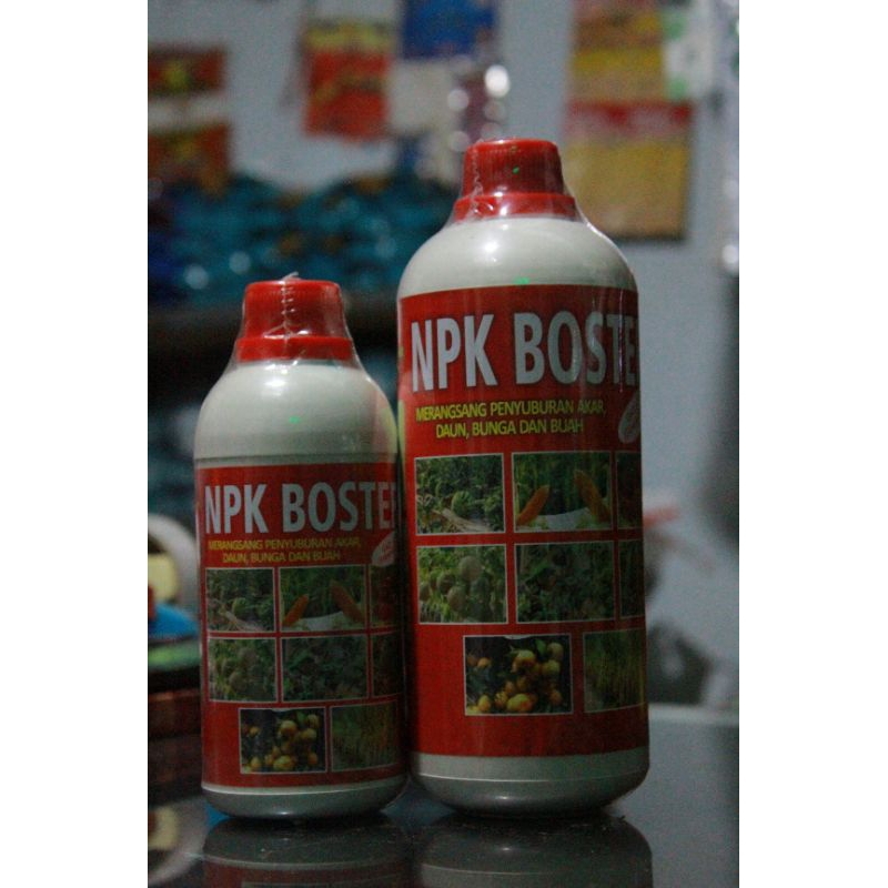 Perangsang penyubur akar, daun, bunga, dan buah NPK BOSTER
