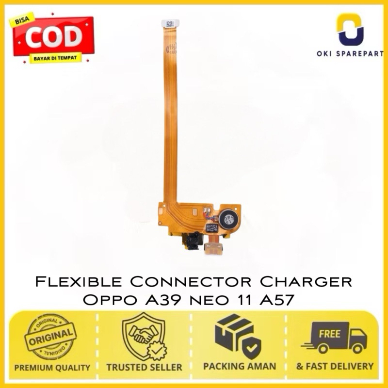 FLEX KONEKTOR CAS OPPO A39 / OPPO A57 FULL MIC
