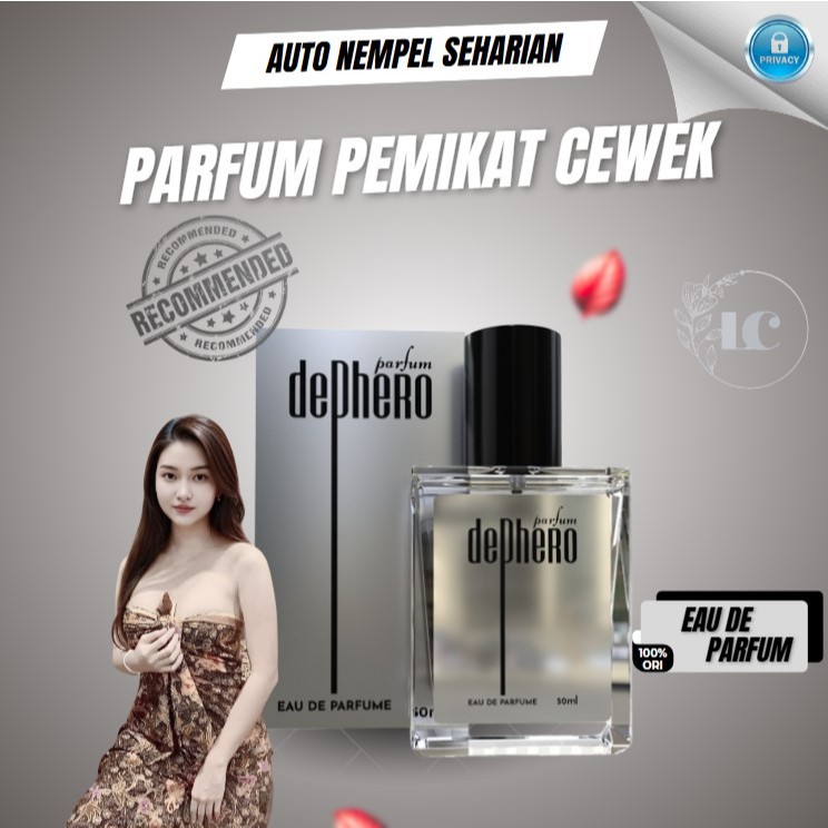 Dephero Parfum Pemikat Lawan Jenis Cewek untuk Tingkatkan Gairah & Mood Pasangan