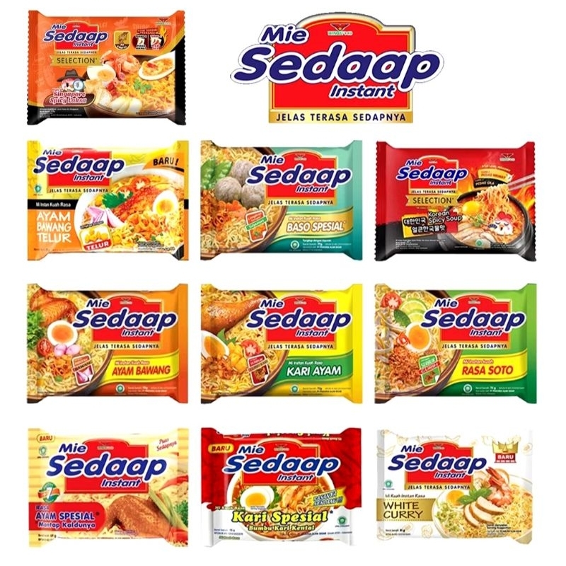 

Mie Sedaap All Varian 77g