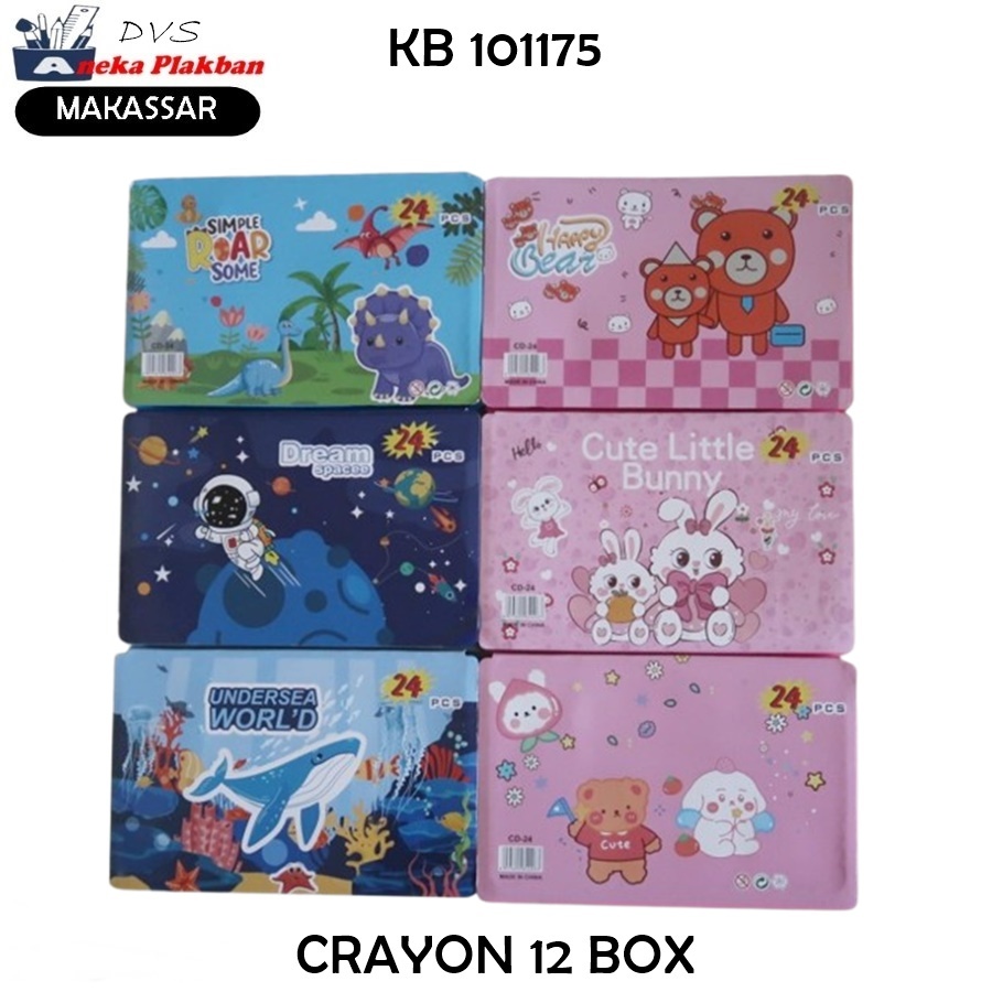 

[1SET] CRAYON SET LENGKAP CD-24 FANCY