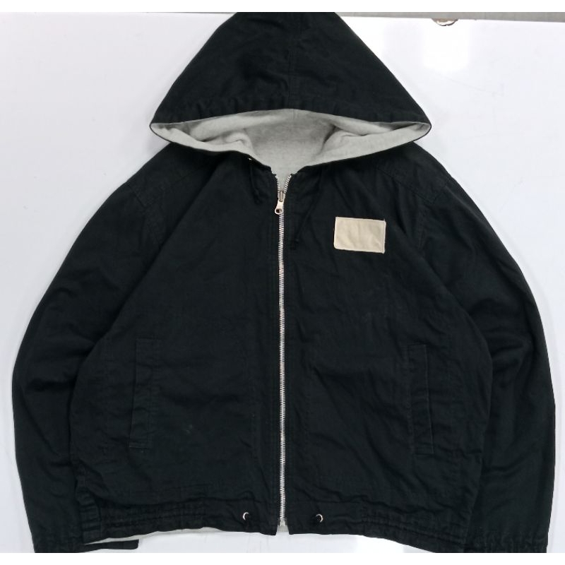 casual jacket bahan canvas