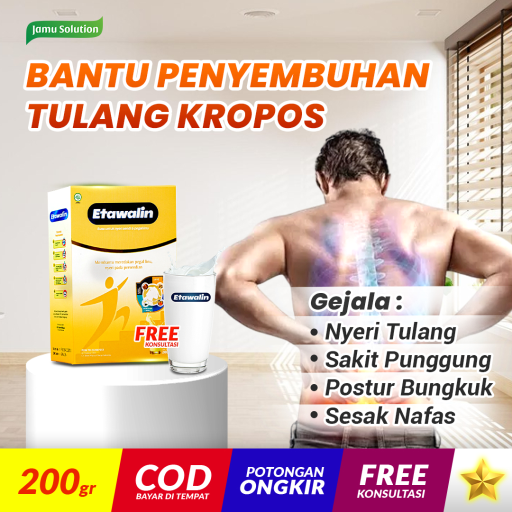 

ETAWALIN Susu Kambing Etawa Murni Natural Obat Terapi SARAF KEJEPIT Paket 1 Box