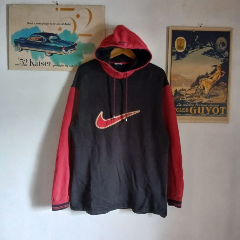 Hoodie Nike Vintage 90s Bigswoosh