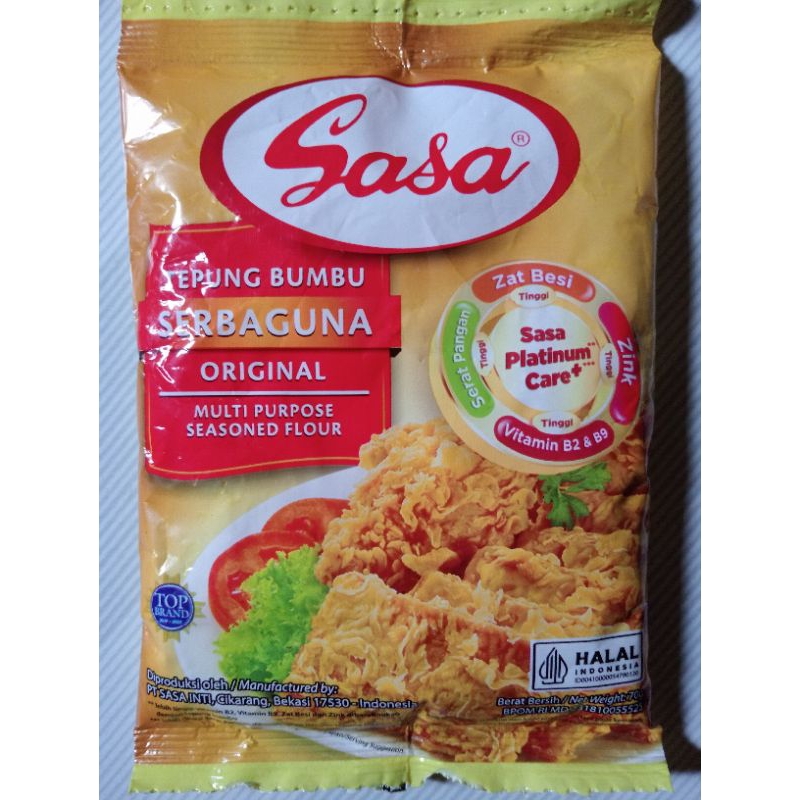 

SASA Tepung Bumbu Serbaguna 70 Gr