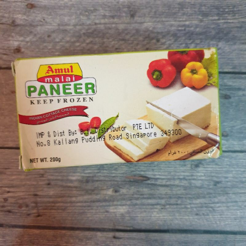 

Amul Malai Paneer Cheese Cottage Keju India Amul Nanak Singapore
