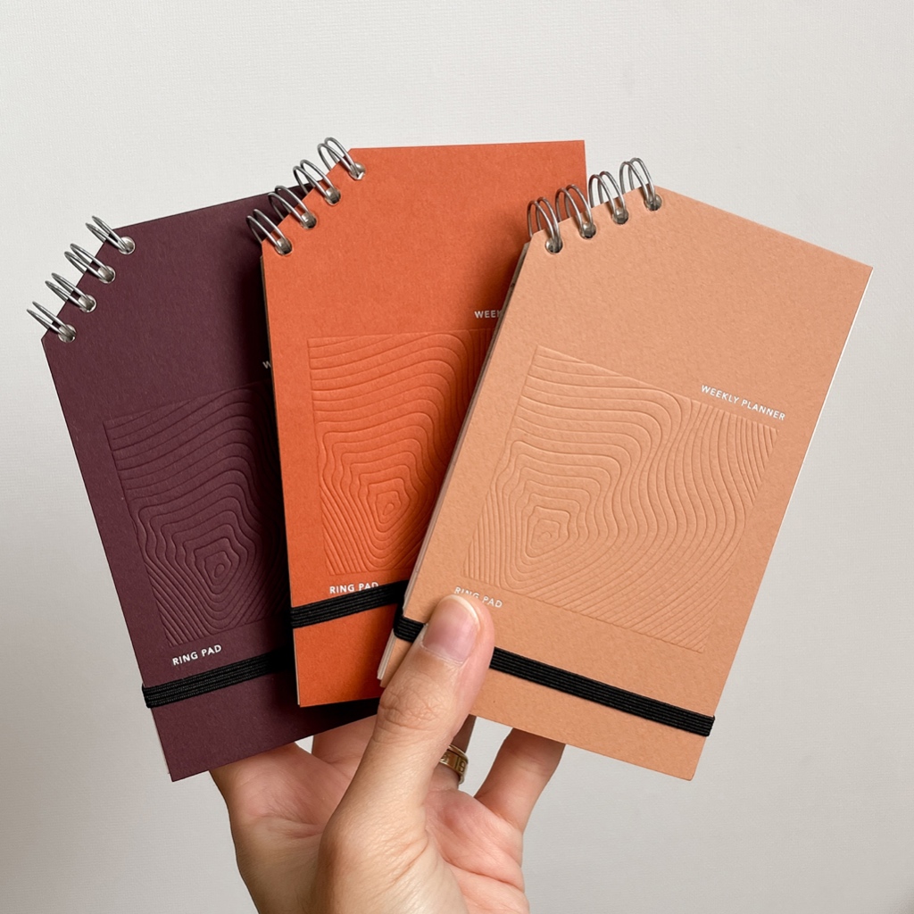 

RB Notebook Mini / Notebook Aesthetic / Weekly Planner / Buku Mini / Buku Catatan Kecil / Notebook