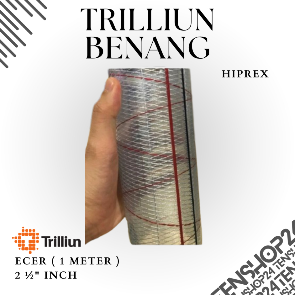 Selang Benang Trilliun 2 1/2" Inch Eceran ( Per Meter ) Roll Tebal Air Taman