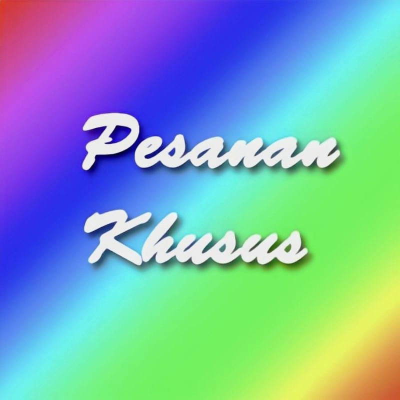 

Pesanan Khusus stiker Derm