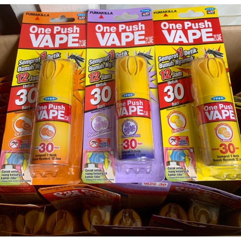 ONE PUSH VAPE 30 HARI 1x SEMPROT