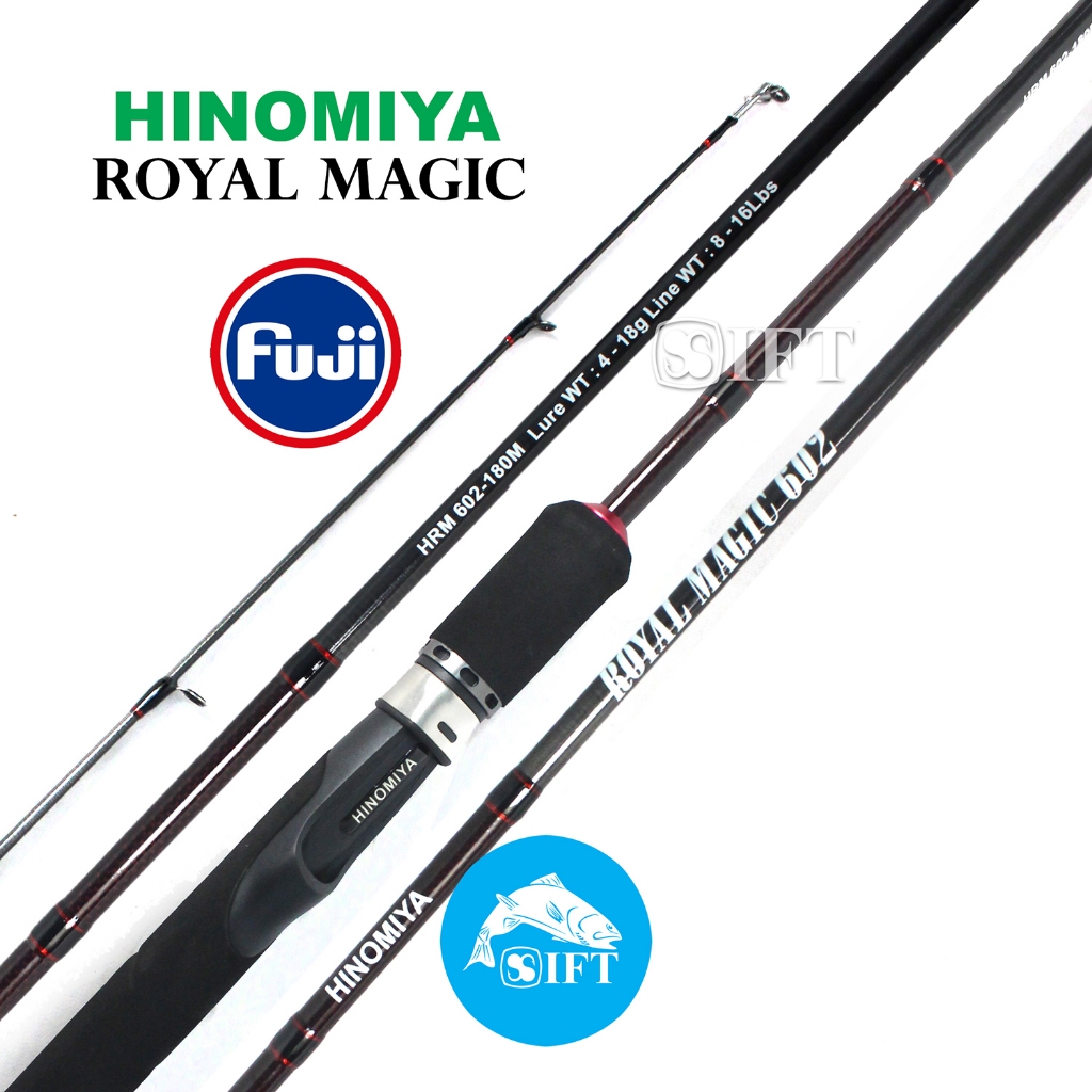 Joran Hinomiya ROYAL MAGIC S602H Galatama Mas | Fuji | Spinning IFT