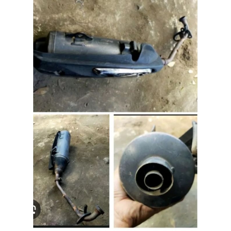 jual kenalpot Xeon karbu bekas seken original
