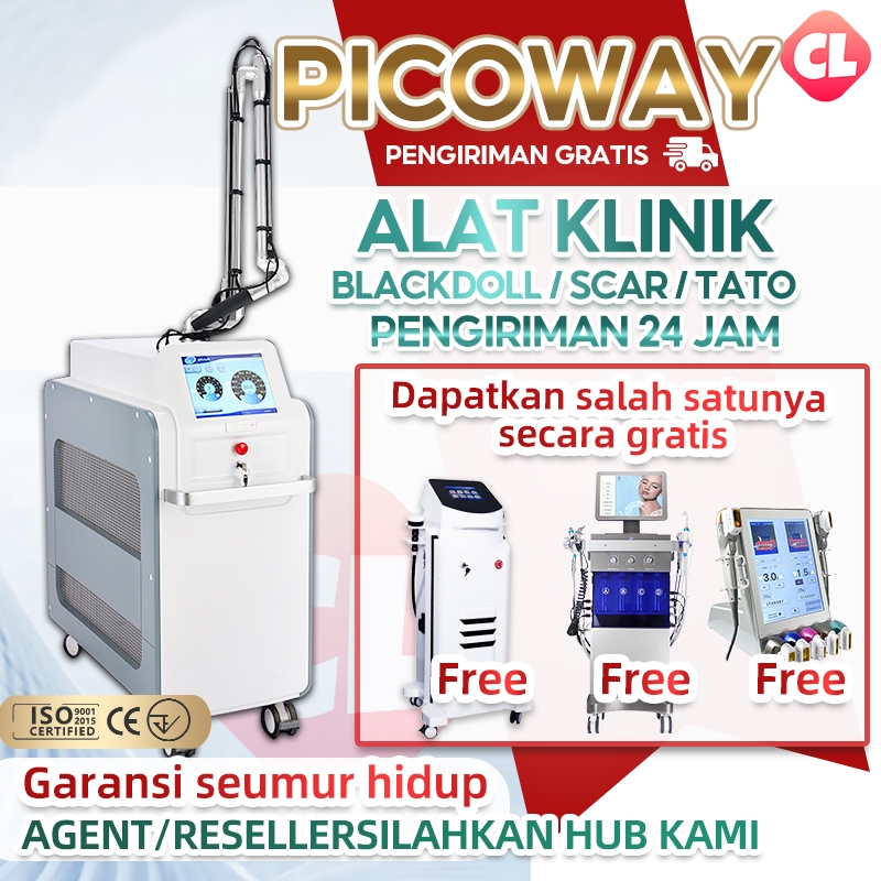 Picoway laser picosecond pico laser nd yag laser alat klinik kecantikan beauty machine blackdoll pen