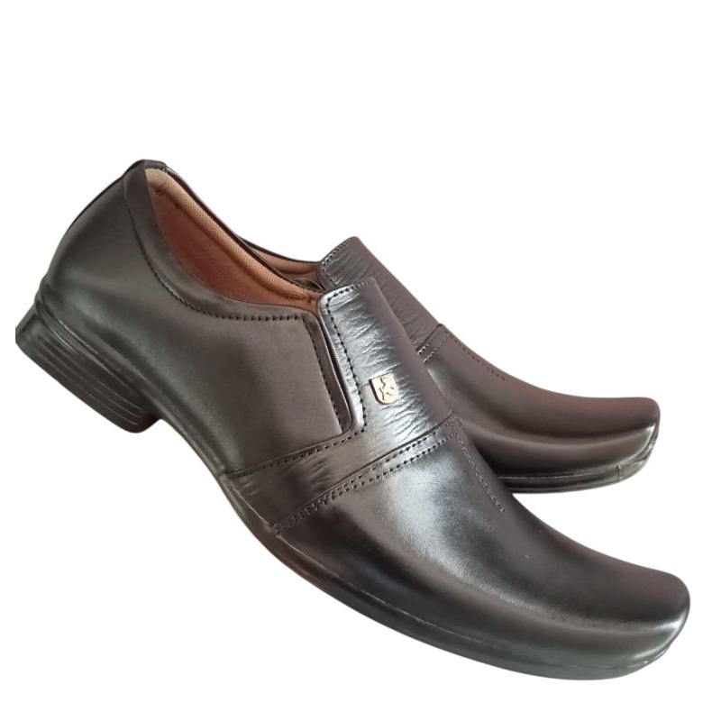 sepatu pantofel pria kulit sapi asli