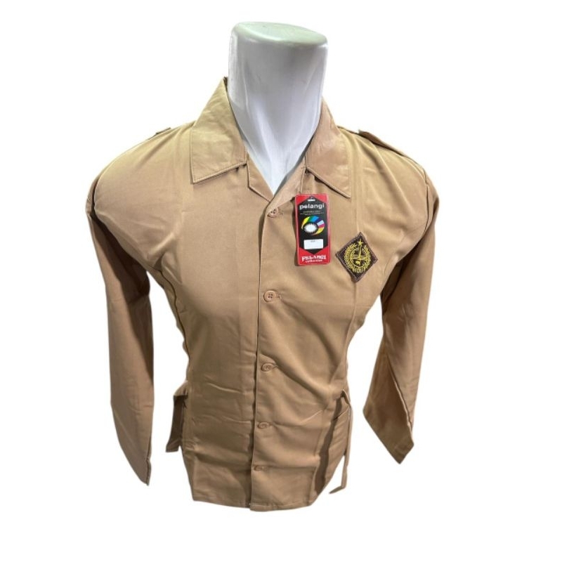 BAJU PRAMUKA KATRINA CEWE / PEREMPUAN PAKAI TALI TANGAN PANJANG