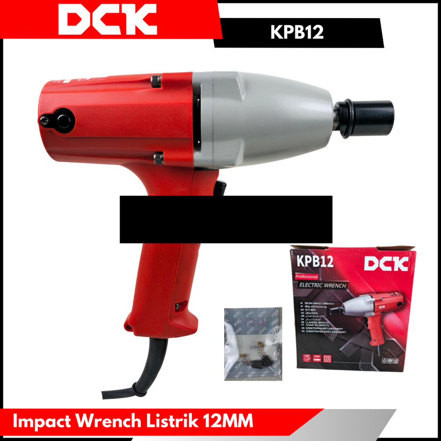 Mesin Pembuka Baut Impact Wrench Listrik DCK KPB12