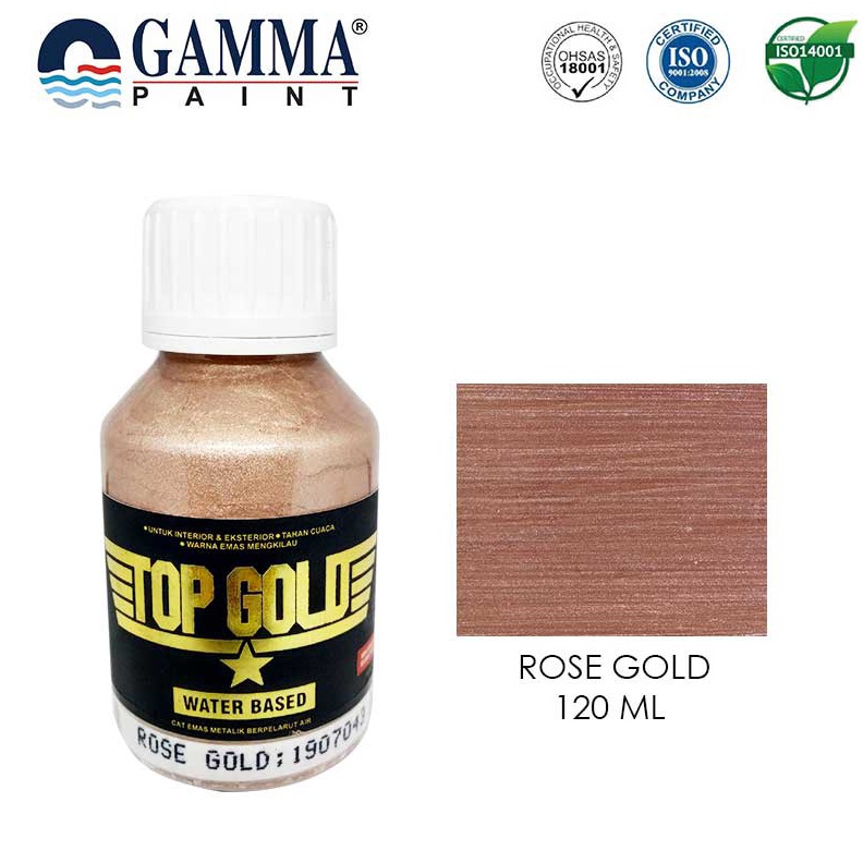 

KODE E75E TOP GOLD Metallic Paint ROSE GOLD 12ml