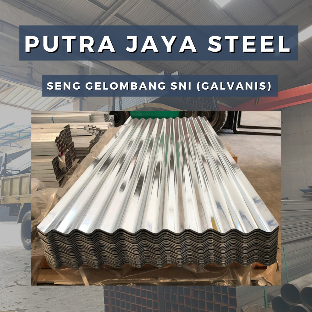 SENG GELOMBANG GALVANIS | ATAP SENG ANTI KARAT 020