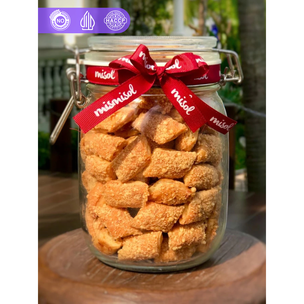 

Double Cheese Puff Kue Kering MISOL ukuran Jar Besar 200 gr