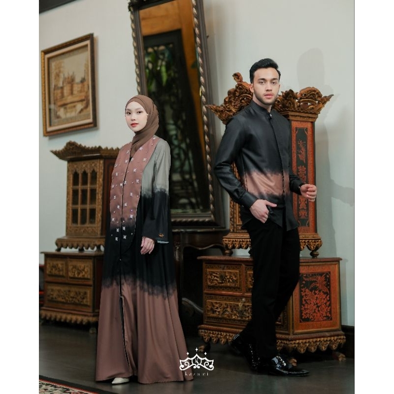 READY - ALEXANDRIA ABAYA SARIMBIT KAZAMI STORE OFFICIAL - ABAYA DRESS GAMIS COUPLE KELUARGA SYARI KA