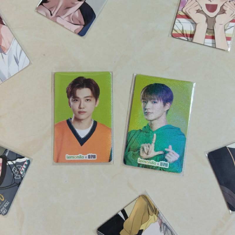 (ready stock) NCT Dream x Lemonilo Lee Jeno Na Jaemin Photocard Jaemin NCT Jeno NCT
