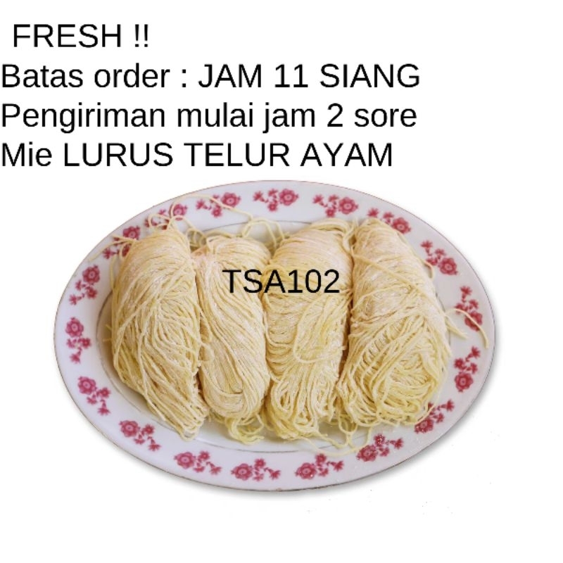 

MIE LURUS TELUR AYAM