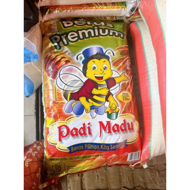 

beras padi madu 25kilo