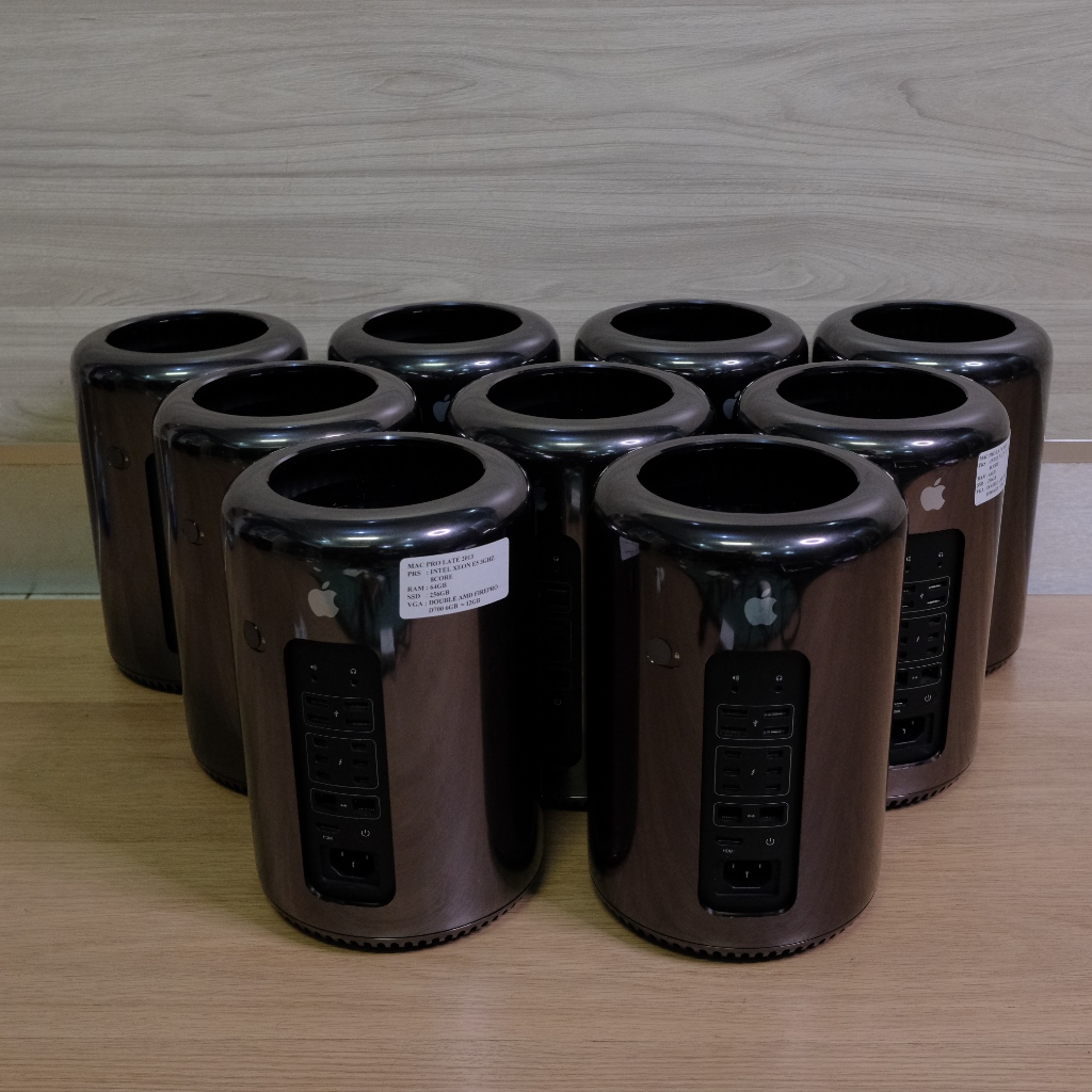 Komputer / PC Mac Pro A1481 Spek Server, Editting dan Gamming - intel Xeon 3Ghz 8Core Ram 64Gb SSD 2