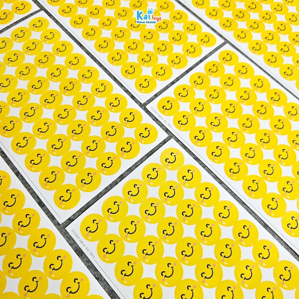 

Stiker Smile / Reward Stiker Smiley / Stiker Senyum Hadiah Apresiasi Anak Deco