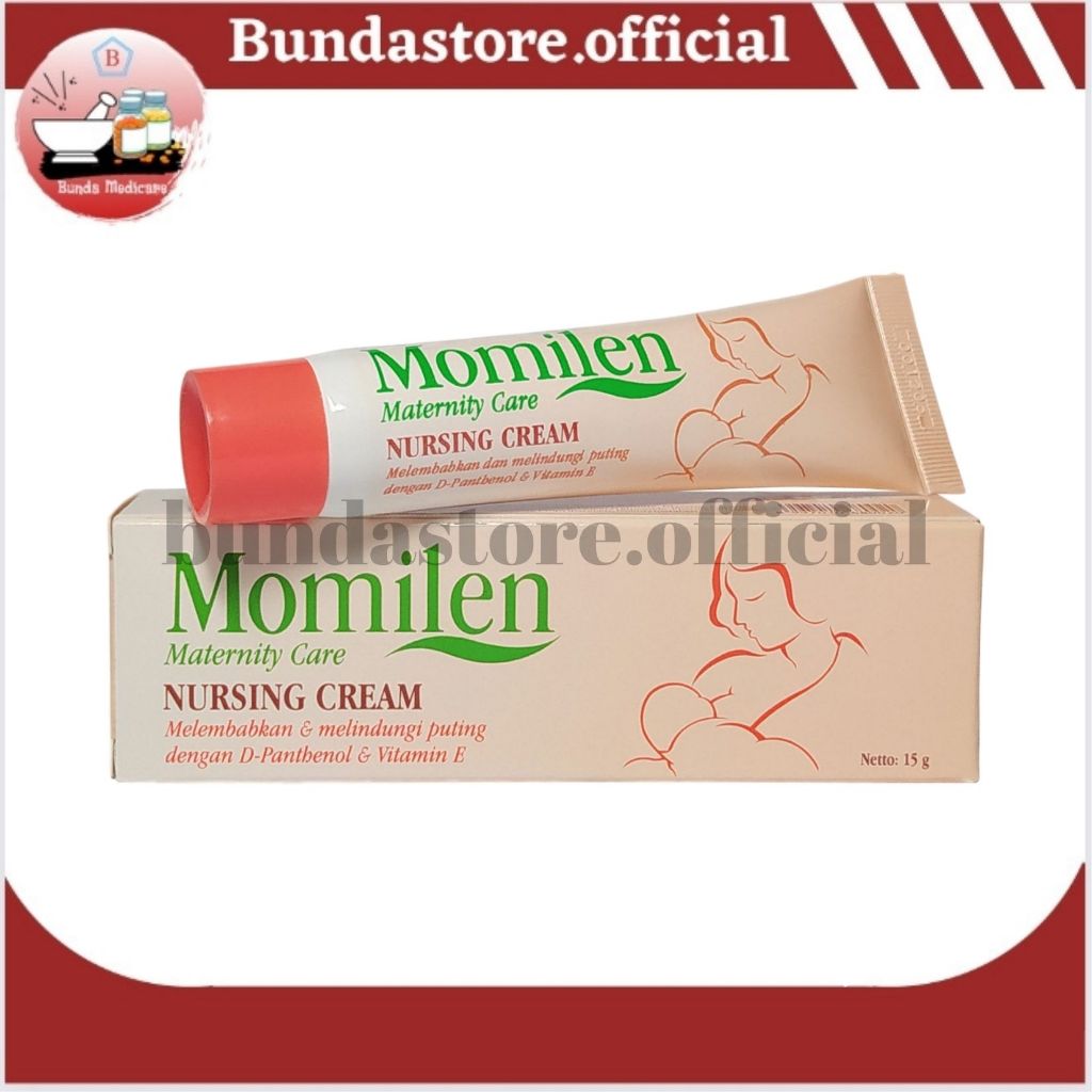 Momilen Nursing Cream -  Kesehatan Puting , Kelembapan Puting , Cream Iritasi Puting