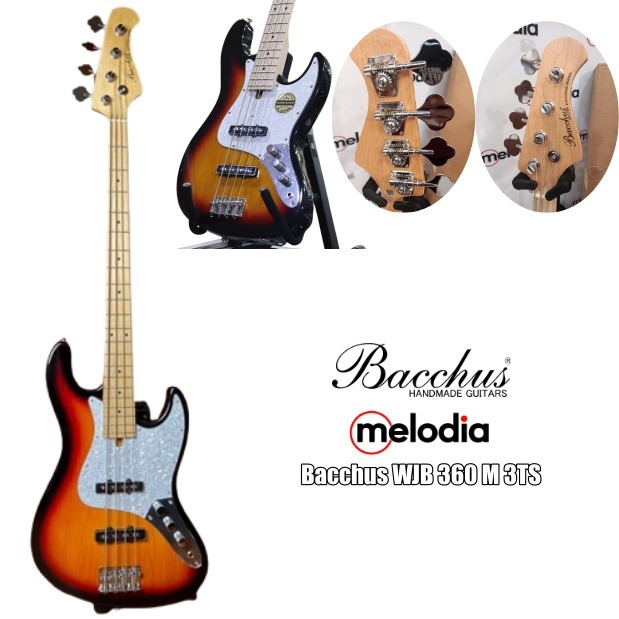 Bacchus WJB 360 Series 4-Strings Electric Bass