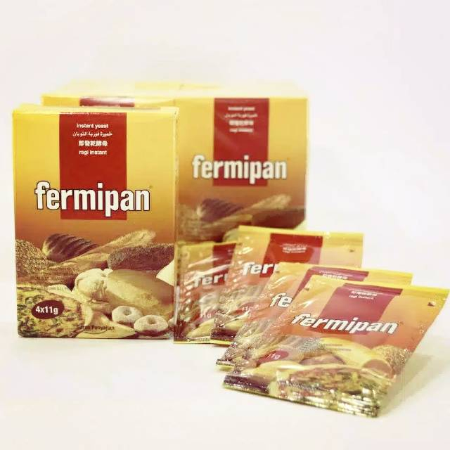 

Fermipan Ragi Yeast Instan / Ragi Kering Instant 11 Gram Ecer Per Sachet