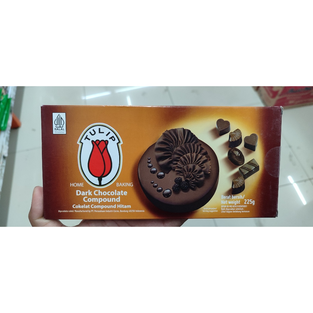 

Coklat Tulip Dark Milk 225 gram