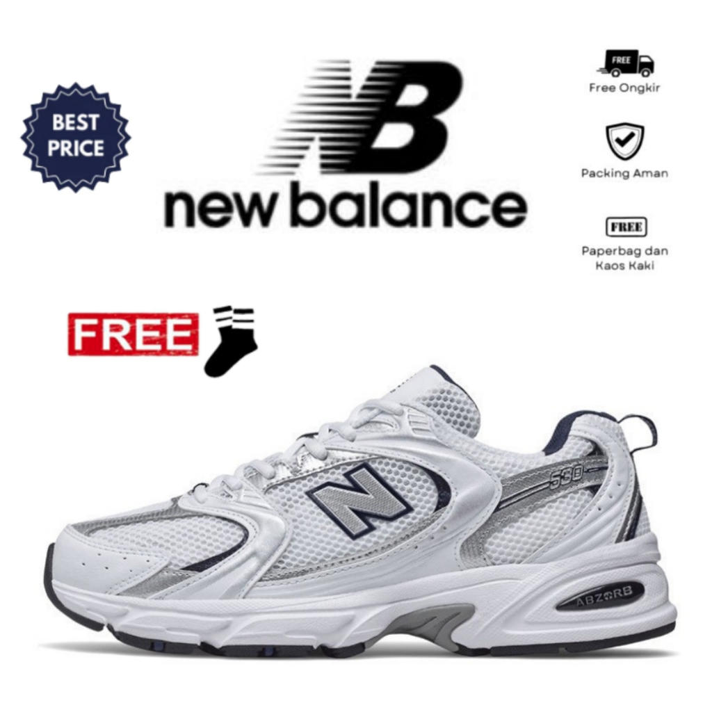 NB530 sepatu pria men and women original second olahraga sport gym New Balance raga import unisex