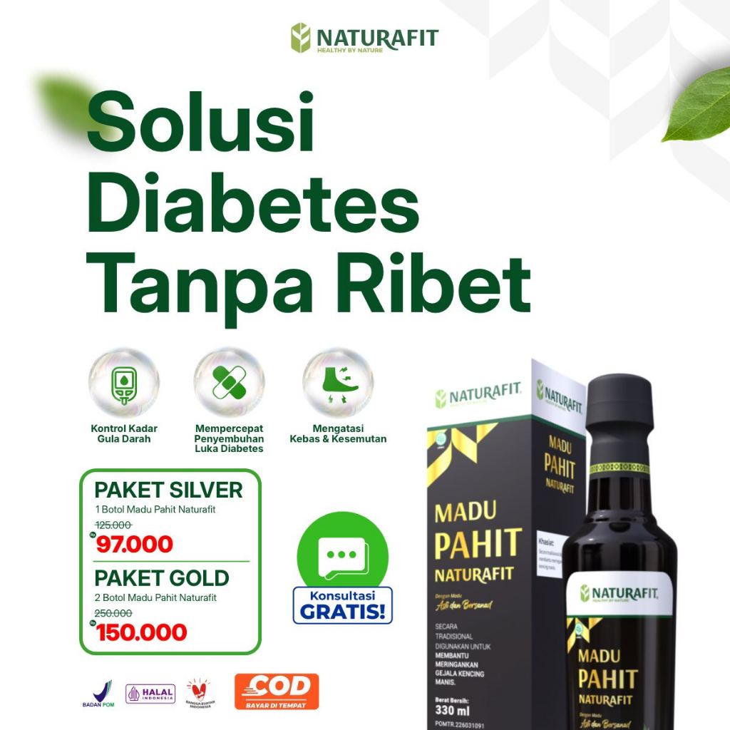 Madu Hitam Pahit Naturafit Insulin Obat Diabetes Gula Darah Tinggi Kolesterol Lemak Darah