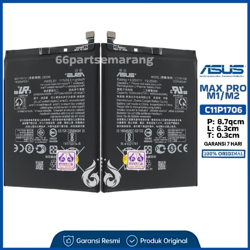Baterai Batre Battery Asus Max Pro M1/ M2 New