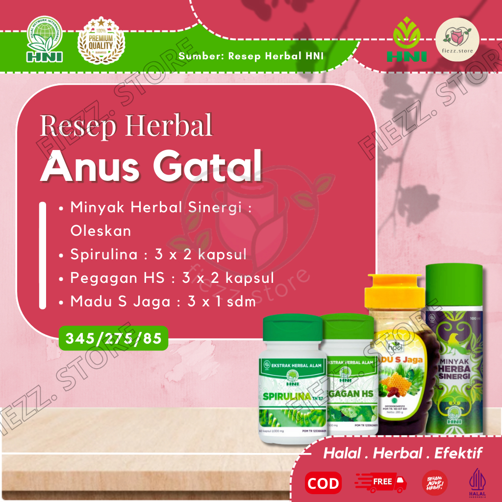 Resep Herbal HNI HPAI ANUS GATAL➖Obat Ampuh Menyembuhkan Penyakit Anus Gatal