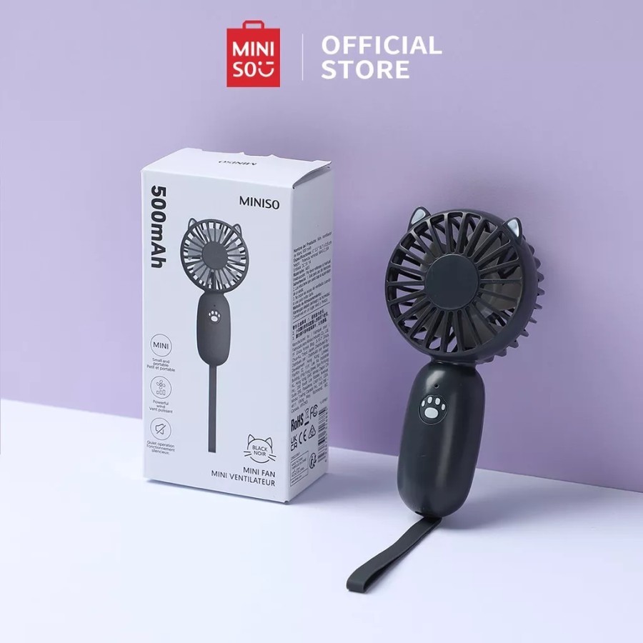 miniso Miniso Mini Fan Portable 500mAh Kipas Angin Portabel