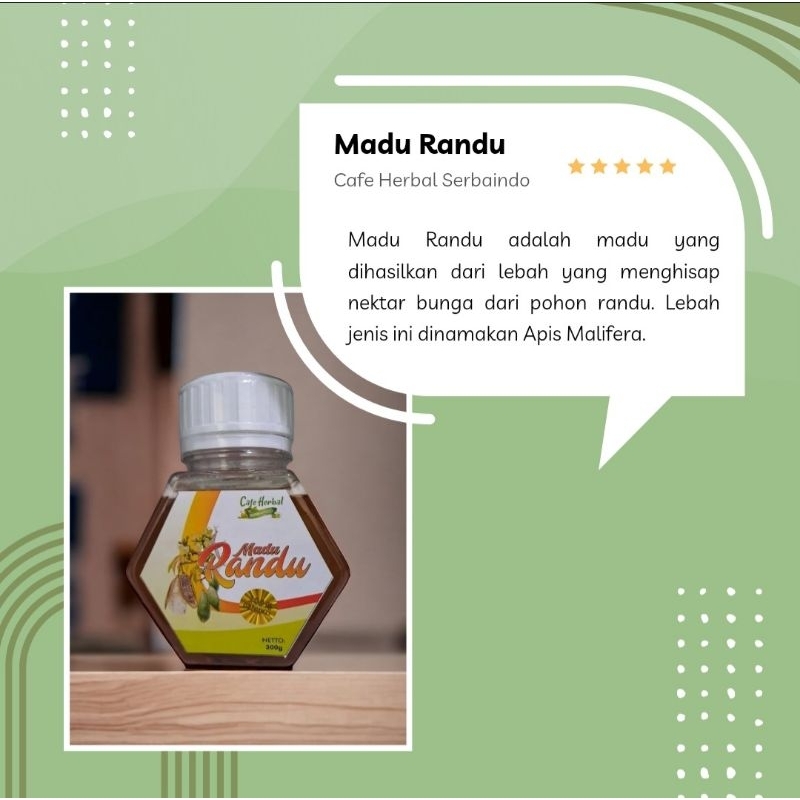 

Cafe Herbal Serbaindo Madu Randu 300gr