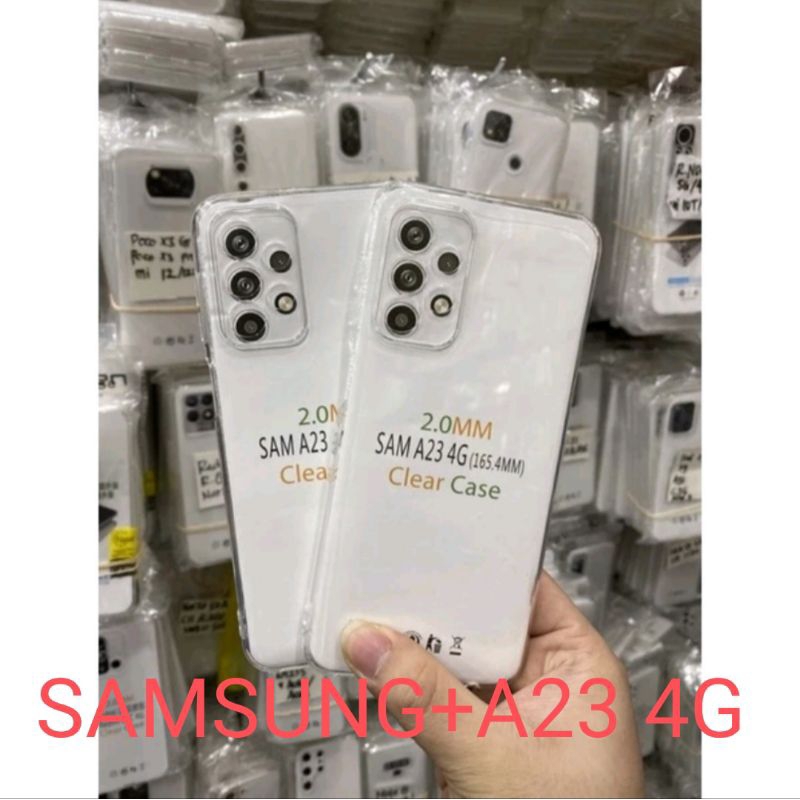 SOFTCASE CASING BENING TELASPARAN TYPE SAMSUNG A23 4G/SAMSUNG A91/PELINDUNG NYA HP DAN CAMERA READY