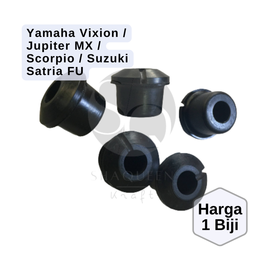 Karet Stopper As 12,5 mm Monoshock Belakang Yamaha Jupiter MX 1S7 Vixion Scorpio Y15ZR Sniper Satria