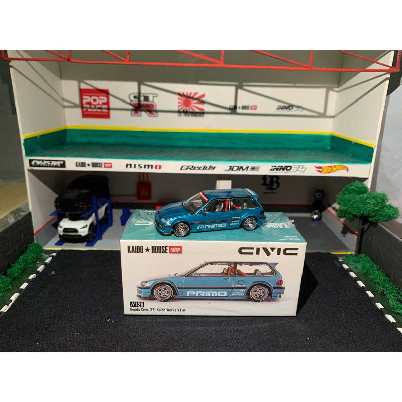 Mini gt kaido house civic ef unsealed