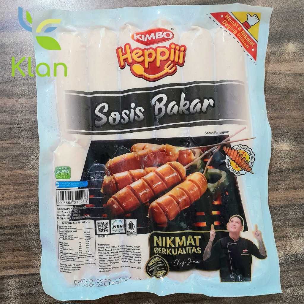 

KIMBO SOSIS BAKAR / SOSIS SAPI KOMBINASI ISI 12