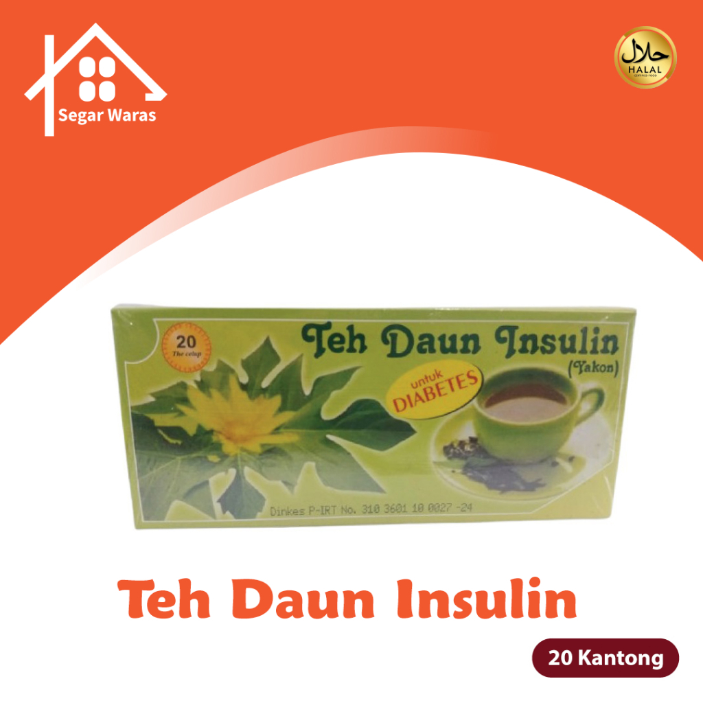 

Teh Celup Daun Yakon Insulin Obat Kencing Manis Diabetes Penurun Gula Darah Alami