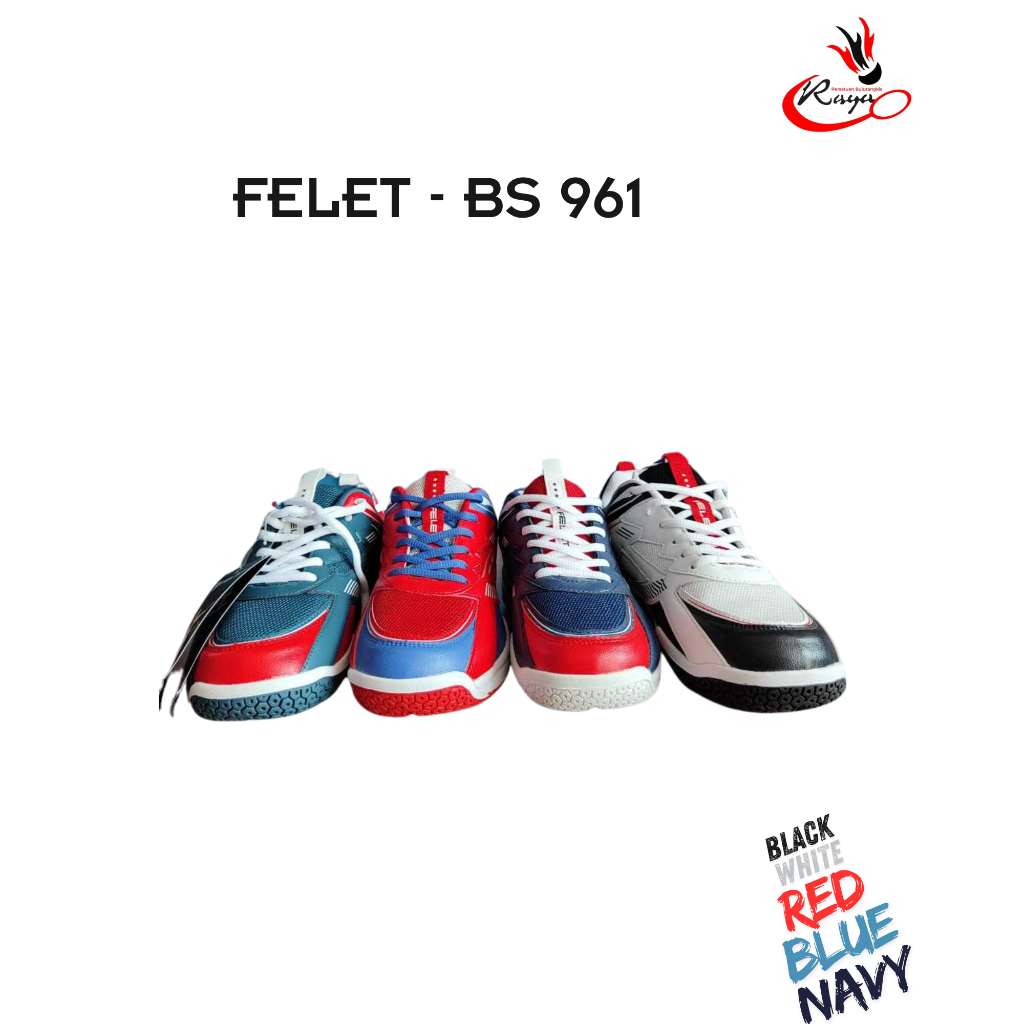 SEPATU Olahraga Badminton FELET - BS 961 Original