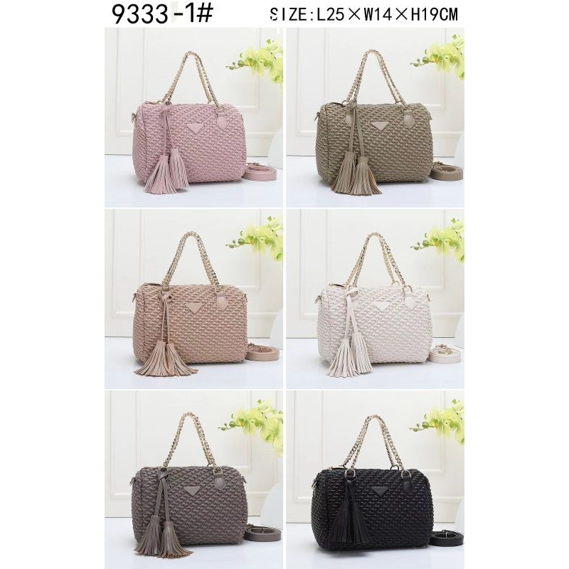 Tas Motif Anyam Wanita Import Bahan Premium