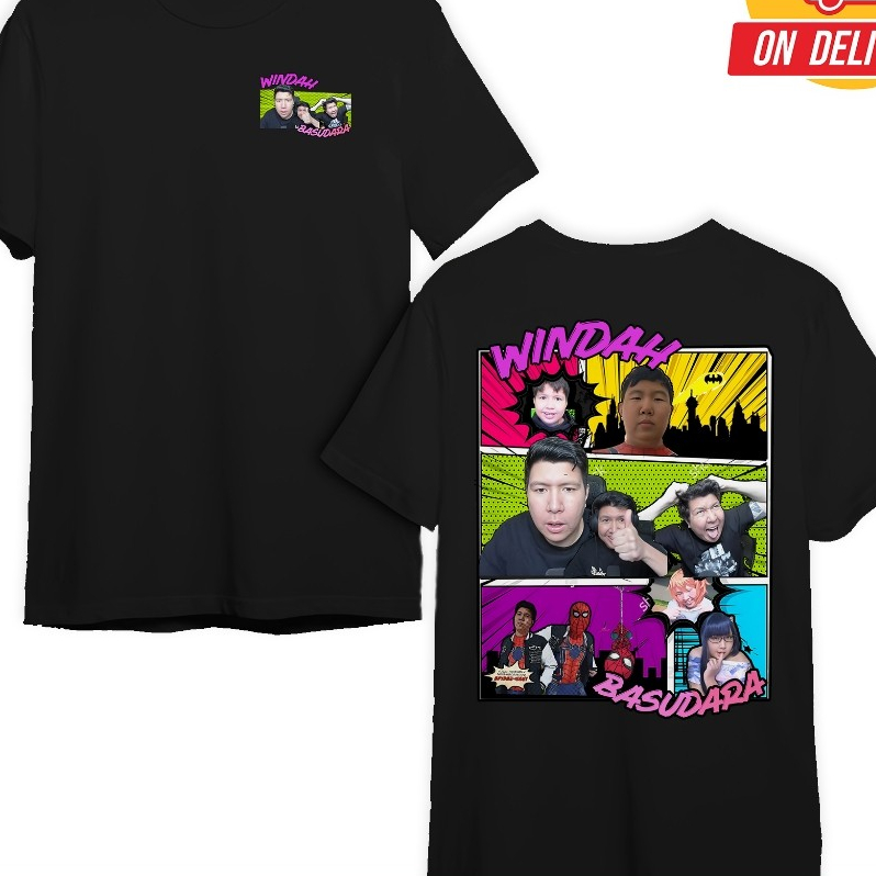 KAOS DEWASA WINDAH BASUDARA BAJU WINDAH BASUDARA 5 PREMIUM DEWASA PRIA WANITA WINDAH BASUDARA