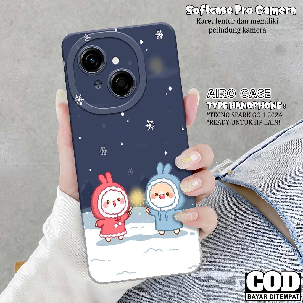 

Case TECNO SPARK GO 1 2024 Terbaru - Softcase TECNO SPARK GO 1 2024 - Fashion Case KARTUN - Casing TECNO SPARK GO 1 - Softcase Pro Camera - Tpu - Kesing TECNO SPARK GO 1 - Pelindung Hp - Cover Hp - Case Lentur - Case Murah - Case Terbaru - Mika Hp